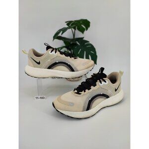Nike Women's React Escape Run 2 Beige Running Shoes Size 11.5 US